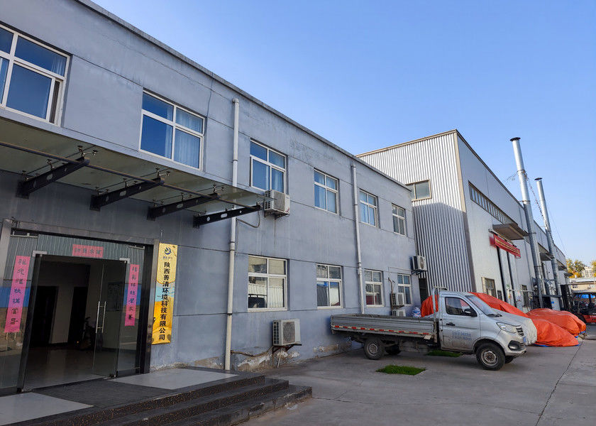 Shaanxi Shanqing Environmental Technology Co., Ltd. lini produksi pabrikan